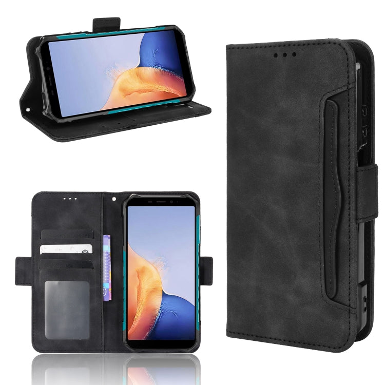 For Ulefone Armor X9 Skin Feel Calf Pattern Leather Phone Case(Black) - Ulefone Cases by PMC Jewellery | Online Shopping South Africa | PMC Jewellery | Buy Now Pay Later Mobicred