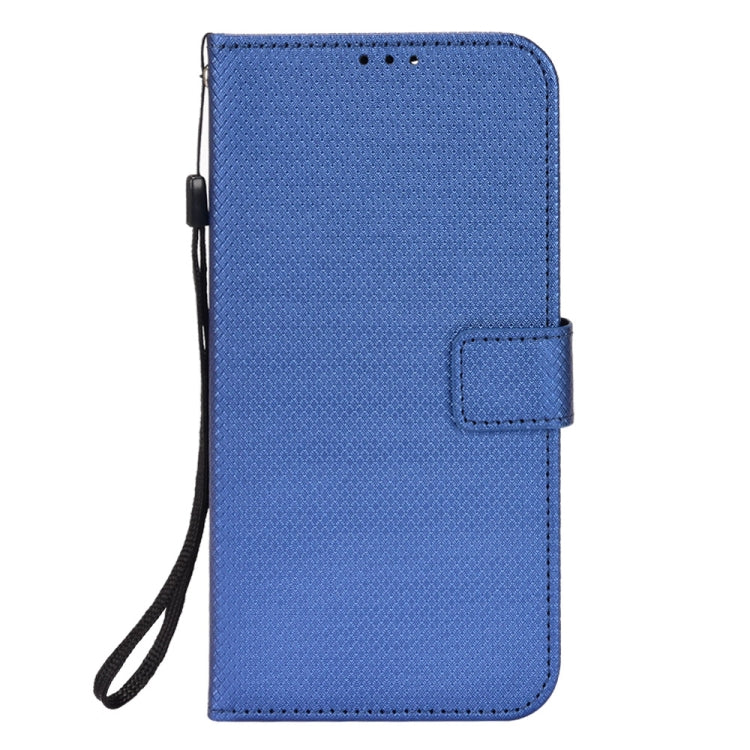 For Ulefone Note 6/ Note 6P Diamond Texture Leather Phone Case(Blue) - Ulefone Cases by PMC Jewellery | Online Shopping South Africa | PMC Jewellery | Buy Now Pay Later Mobicred