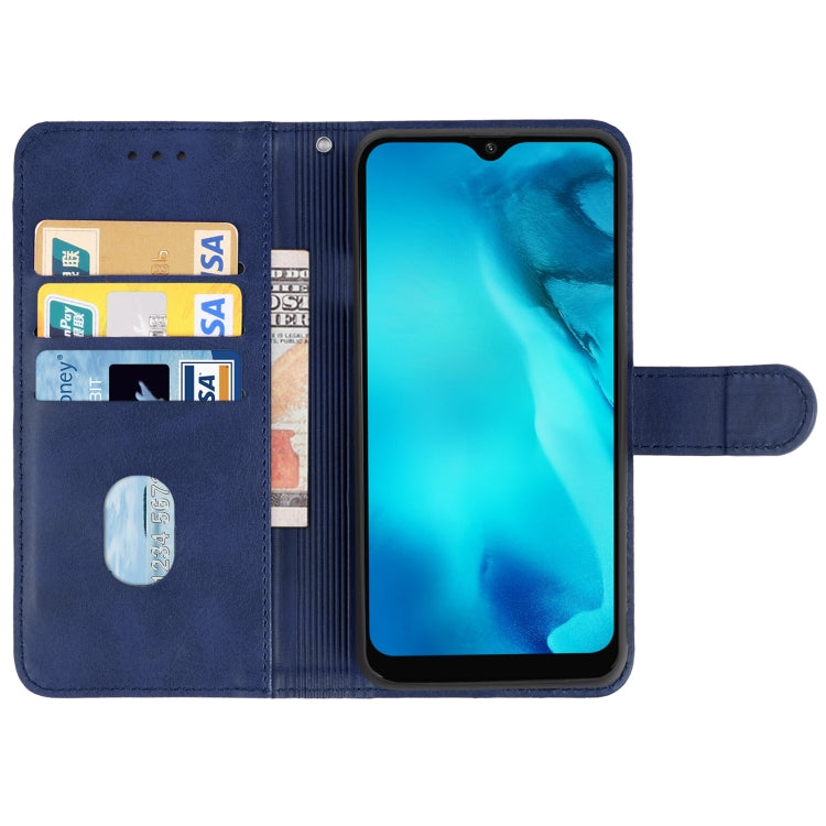 Leather Phone Case For Doogee X93(Blue) - More Brand by PMC Jewellery | Online Shopping South Africa | PMC Jewellery | Buy Now Pay Later Mobicred