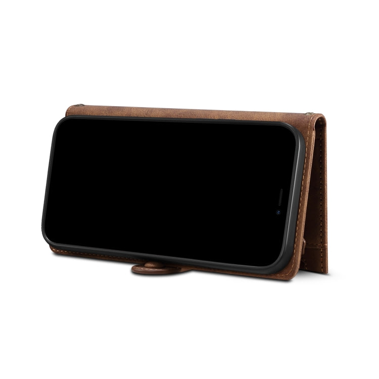 For Motorola Edge S30 Retro Frosted Leather Phone Case(Brown) - Motorola Cases by PMC TechLife | Online Shopping South Africa | PMC TechLife | Buy Now Pay Later Mobicred