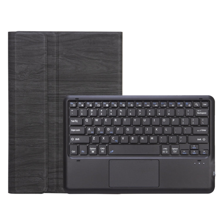 SF109-A Tree Texture Bluetooth Keyboard Leather Case with Touchpad For Microsoft Surface Pro 4 / 5 / 6 / 7(Black + Black) - Others Keyboard by PMC TechLife | Online Shopping South Africa | PMC TechLife | Buy Now Pay Later Mobicred