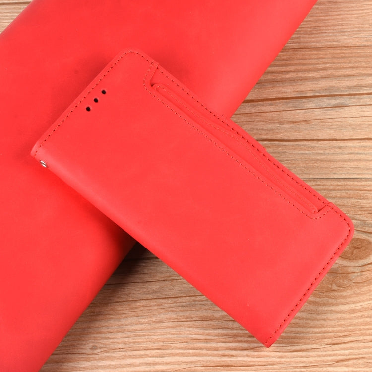 For Doogee S96 Pro Skin Feel Calf Pattern Leather Phone Case(Red) - Doogee Cases by PMC TechLife | Online Shopping South Africa | PMC TechLife | Buy Now Pay Later Mobicred