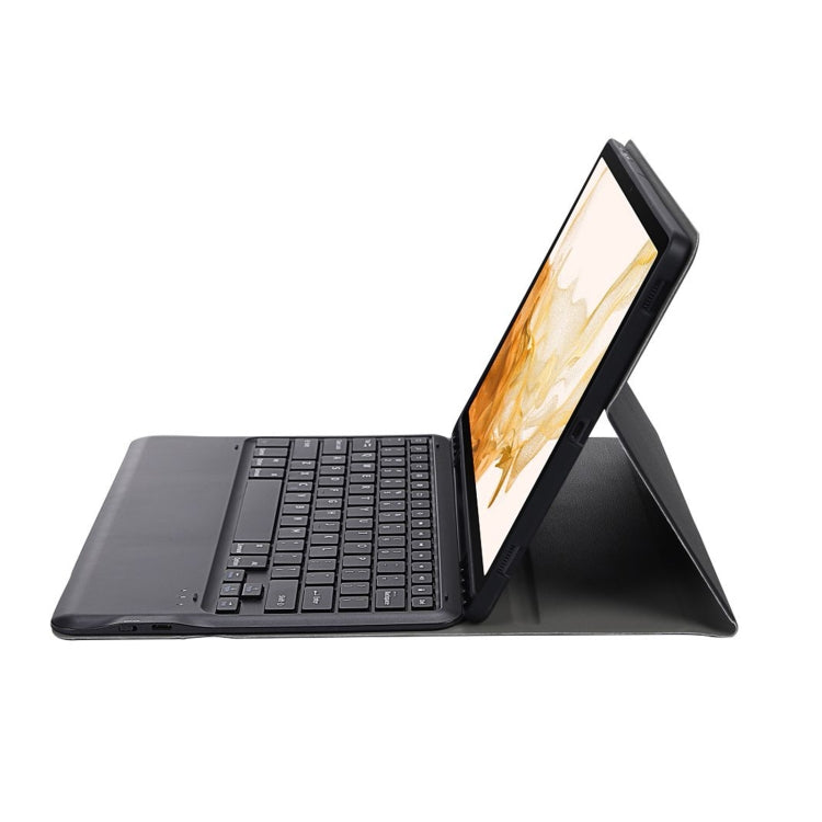 A800B Split Bluetooth Keyboard Leather Case with Holder & Pen Slot For Samsung Galaxy Tab S8+ X800(Black) - free shipping - PMC TechLife - Order now!