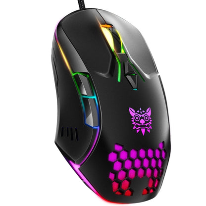 ONIKUMA CW902 RGB Lighting Wired Mouse(Black) - Wired Mice by ONIKUMA | Online Shopping South Africa | PMC Jewellery | Buy Now Pay Later Mobicred