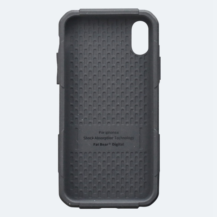 For iPhone X / XS FATBEAR Armor Shockproof Cooling Case(Black) - More iPhone Cases by FATBEAR | Online Shopping South Africa | PMC TechLife | Buy Now Pay Later Mobicred