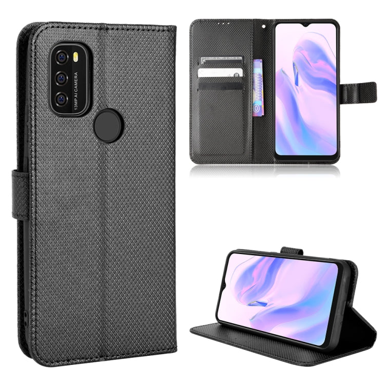 For Blackview A70 2021 Diamond Texture Leather Phone Case(Black) - More Brand by PMC TechLife | Online Shopping South Africa | PMC TechLife | Buy Now Pay Later Mobicred