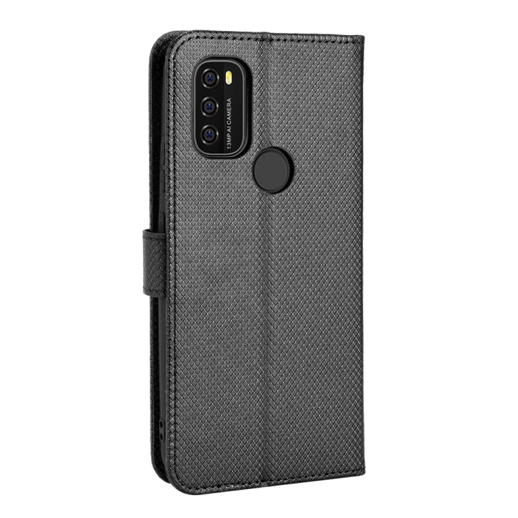 For Blackview A70 2021 Diamond Texture Leather Phone Case(Black) - More Brand by PMC TechLife | Online Shopping South Africa | PMC TechLife | Buy Now Pay Later Mobicred