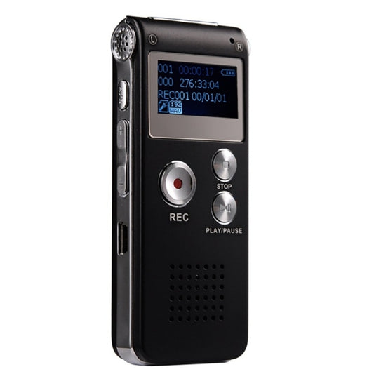 SK-012 4GB USB Dictaphone Digital Audio Voice Recorder with WAV MP3 Player VAR Function(Black) - Other Style by PMC Jewellery | Online Shopping South Africa | PMC Jewellery | Buy Now Pay Later Mobicred