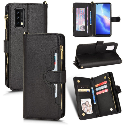 For Blackview A90 Litchi Texture Zipper Leather Phone Case(Black) - More Brand by PMC Jewellery | Online Shopping South Africa | PMC Jewellery