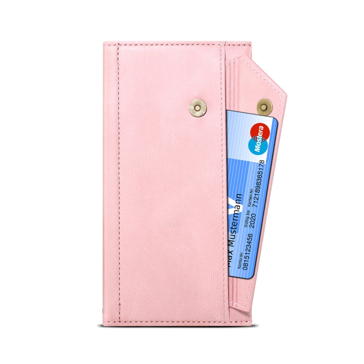 For Google Pixel 6a Retro Frosted Horizontal Flip Leather Phone Case(Rose Gold) - Google Cases by PMC TechLife | Online Shopping South Africa | PMC TechLife | Buy Now Pay Later Mobicred