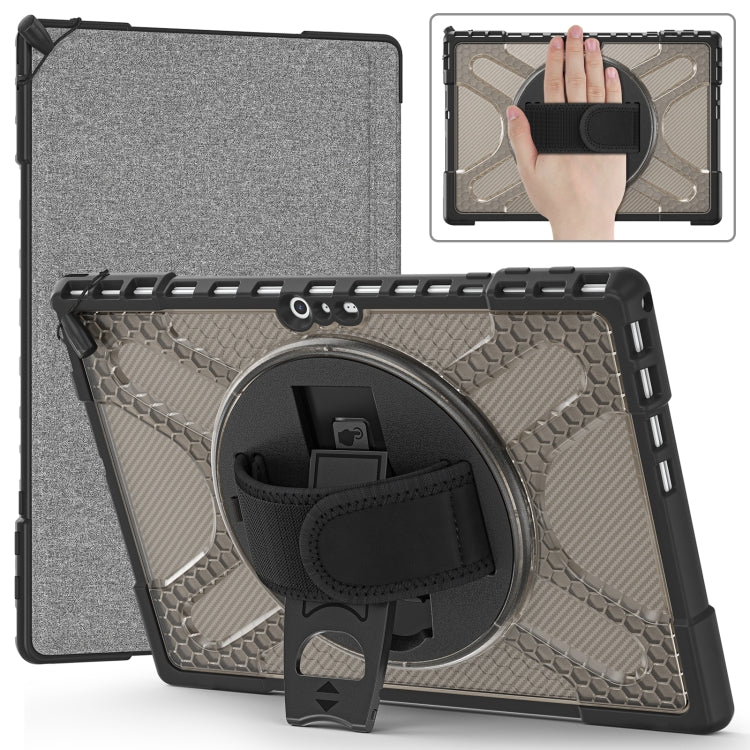 For MicroSoft Surface Pro 4 / 5 / 6 / 7 TPU + PC Tablet Case(Tea Color) - Others by PMC TechLife | Online Shopping South Africa | PMC TechLife | Buy Now Pay Later Mobicred