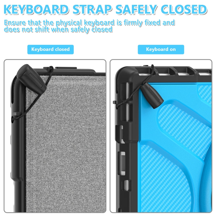 For MicroSoft Surface Pro 4 / 5 / 6 / 7 TPU + PC Tablet Case(Blue) - Others by PMC TechLife | Online Shopping South Africa | PMC TechLife | Buy Now Pay Later Mobicred
