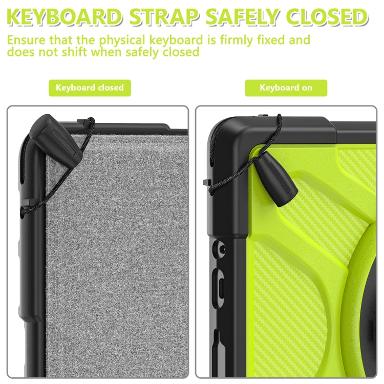 For MicroSoft Surface Go 1 / 2 / 3 TPU + PC Tablet Case(Yellow Green) - Others by PMC TechLife | Online Shopping South Africa | PMC TechLife | Buy Now Pay Later Mobicred