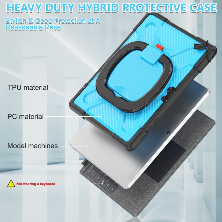 For MicroSoft Surface Go 1 / 2 / 3 TPU + PC Tablet Case(Blue) - Others by PMC TechLife | Online Shopping South Africa | PMC TechLife | Buy Now Pay Later Mobicred