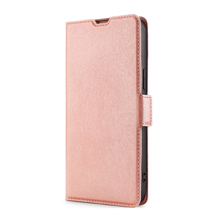 For Doogee Y8 Ultra-thin Voltage Side Buckle PU + TPU Leather Phone Case(Rose Gold) - More Brand by PMC TechLife | Online Shopping South Africa | PMC TechLife | Buy Now Pay Later Mobicred