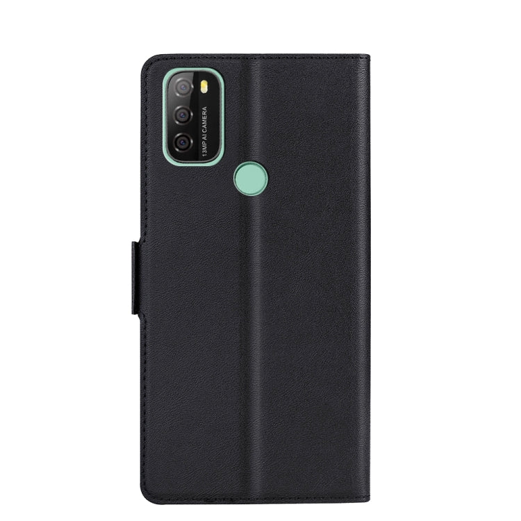 For Blackview A70 Ultra-thin Voltage Side Buckle PU + TPU Leather Phone Case(Black) - More Brand by PMC Jewellery | Online Shopping South Africa | PMC Jewellery