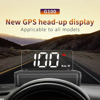 G100 Car HD GPS Head-Up Display HUD System - Head Up Display System by PMC Jewellery | Online Shopping South Africa | PMC Jewellery | Buy Now Pay Later Mobicred