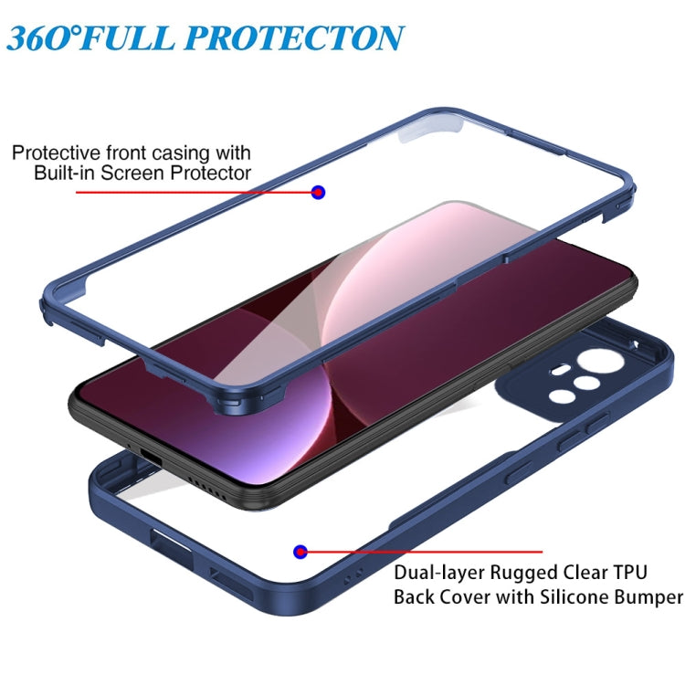 For Xiaomi 12 5G Acrylic + TPU 360 Degrees Full Coverage Shockproof Phone Case(Green) - Xiaomi Cases by PMC TechLife | Online Shopping South Africa | PMC TechLife
