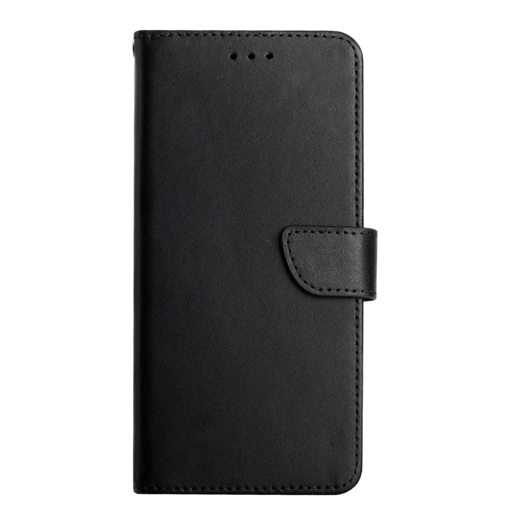 For OnePlus 10 Pro Genuine Leather Fingerprint-proof Horizontal Flip Phone Case(Black) - OnePlus Cases by PMC TechLife | Online Shopping South Africa | PMC TechLife | Buy Now Pay Later Mobicred