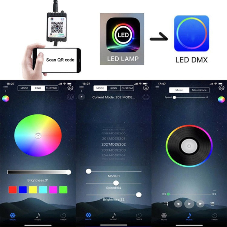 Car Modification Symphony Voice Control LED Chassis Lights, Specification:2 x 90cm + 2 x 120cm - Atmosphere lights by PMC TechLife | Online Shopping South Africa | PMC TechLife | Buy Now Pay Later Mobicred