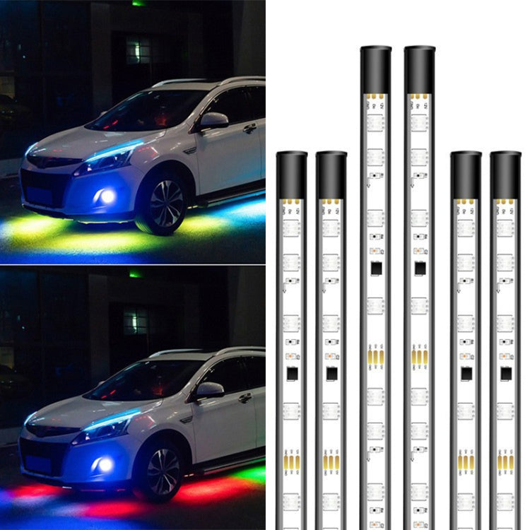 Car Modification Symphony Voice Control LED Chassis Lights, Specification:4 x 60cm + 2 x 150cm - Atmosphere lights by PMC TechLife | Online Shopping South Africa | PMC TechLife