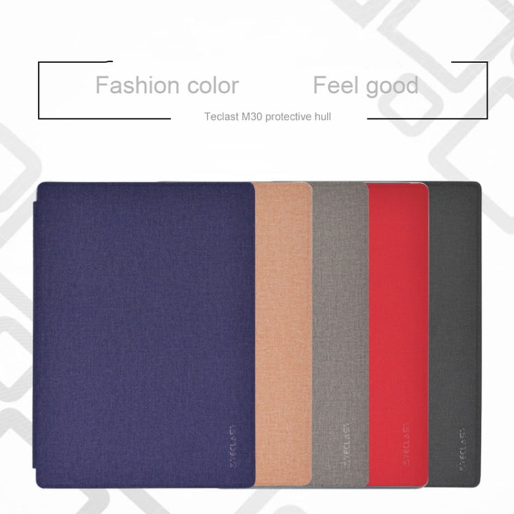 For TECLAST M30 / M30 Pro TECLAST Business Style Horizontal Flip PU Leather Protective Case with Holder(Red) - free shipping - PMc TechLife - Order now!