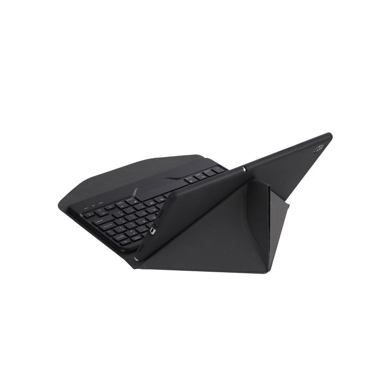 B0N5 Diamond Texture Bluetooth Keyboard Leather Case with Triangle Back Support For Xiaomi Pad 5 / 5 Pro(Black + Black) - Others Keyboard by PMC TechLife | Online Shopping South Africa | PMC TechLife