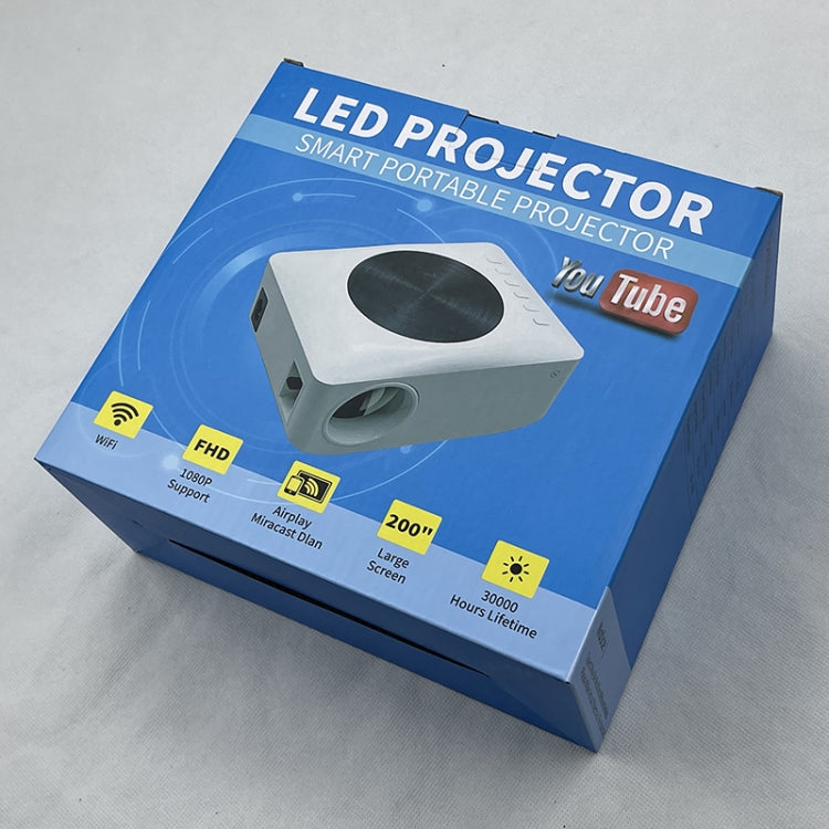 Y2 1280x720P 80ANSI Mini LCD LED Smart Projector, Plug Tpye:EU Plug - LED Projector by PMC TechLife | Online Shopping South Africa | PMC TechLife | Buy Now Pay Later Mobicred