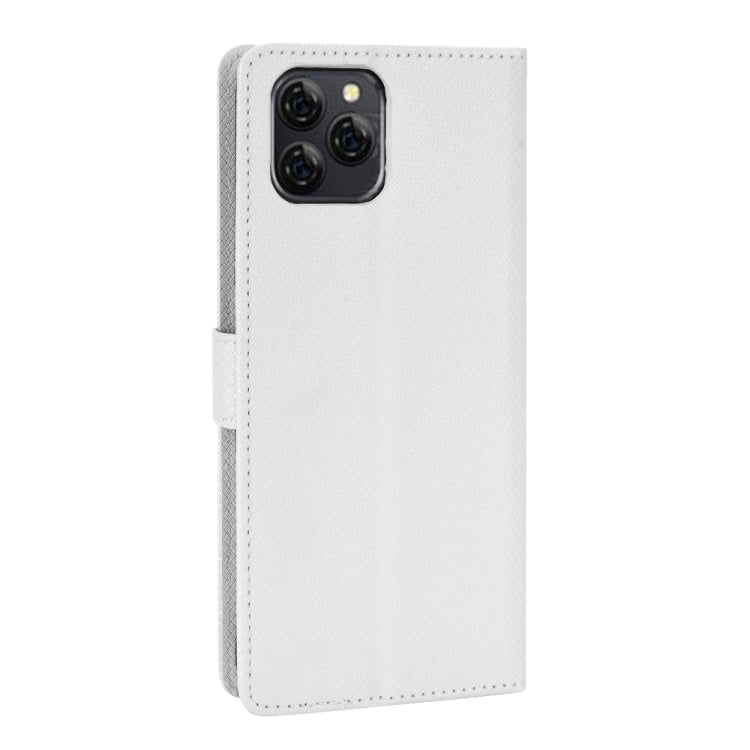 For Blackview A95 Diamond Texture Leather Phone Case(White) - More Brand by PMC Jewellery | Online Shopping South Africa | PMC Jewellery