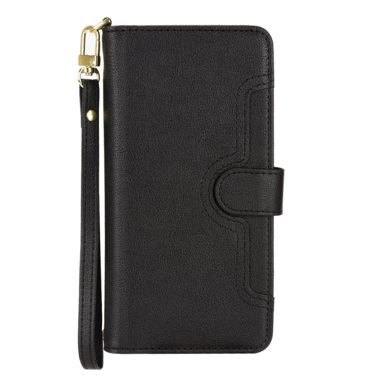 For Doogee S86 / S86 Pro Litchi Texture Zipper Leather Phone Case(Black) - Doogee Cases by PMC TechLife | Online Shopping South Africa | PMC TechLife | Buy Now Pay Later Mobicred