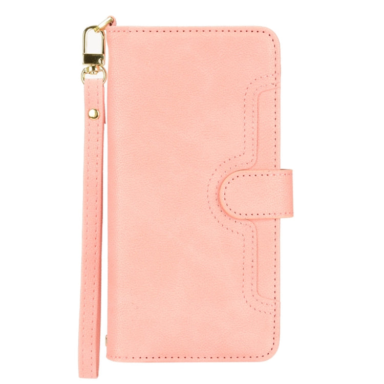 For Doogee S86 / S86 Pro Litchi Texture Zipper Leather Phone Case(Pink) - Doogee Cases by PMC TechLife | Online Shopping South Africa | PMC TechLife | Buy Now Pay Later Mobicred