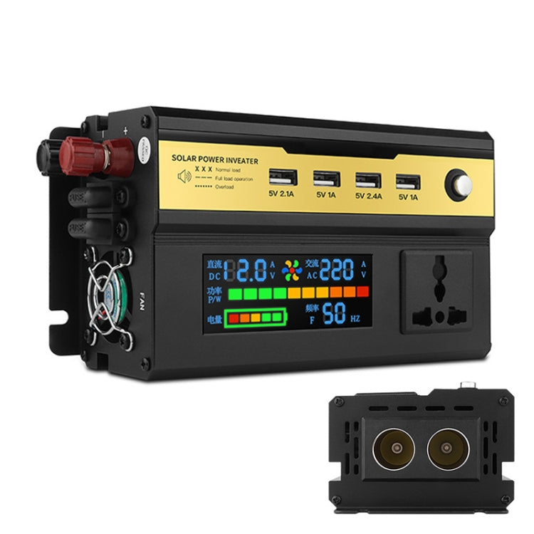 8896 500W Car Smart Multi-functional Digital Display Inverter, Specification:24V - Modified Square Wave by PMC TechLife | Online Shopping South Africa | PMC TechLife | Buy Now Pay Later Mobicred