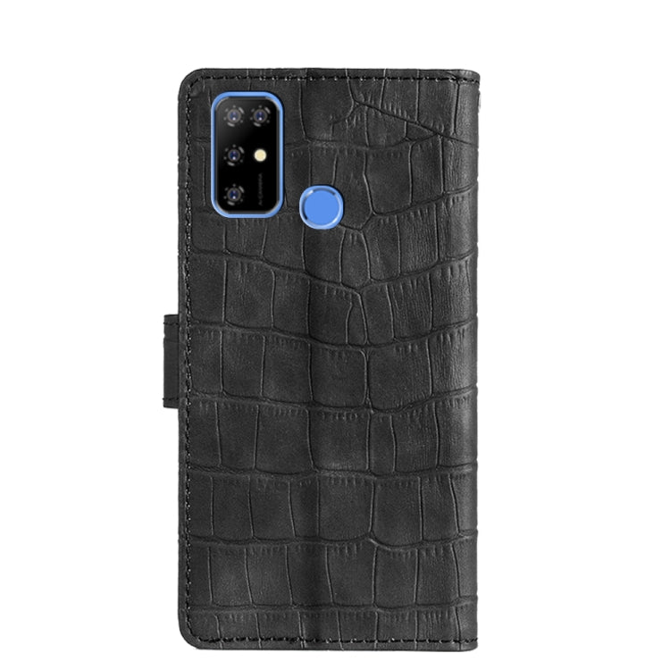 For Doogee X96 Pro Skin Feel Crocodile Magnetic Clasp Leather Phone Case(Black) - Doogee Cases by PMC Jewellery | Online Shopping South Africa | PMC Jewellery | Buy Now Pay Later Mobicred