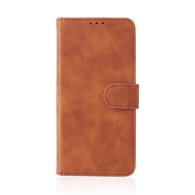 For Blackview A50 Skin Feel Magnetic Flip Leather Phone Case(Brown) - More Brand by PMC TechLife | Online Shopping South Africa | PMC TechLife | Buy Now Pay Later Mobicred