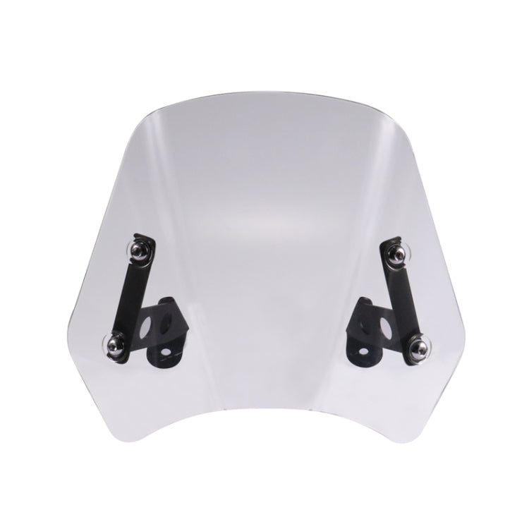 HP-DF016-B Motorcycle Front Windshield for Benelli Leoncino Trail 250(Transparent) - Others by PMC Jewellery | Online Shopping South Africa | PMC Jewellery | Buy Now Pay Later Mobicred