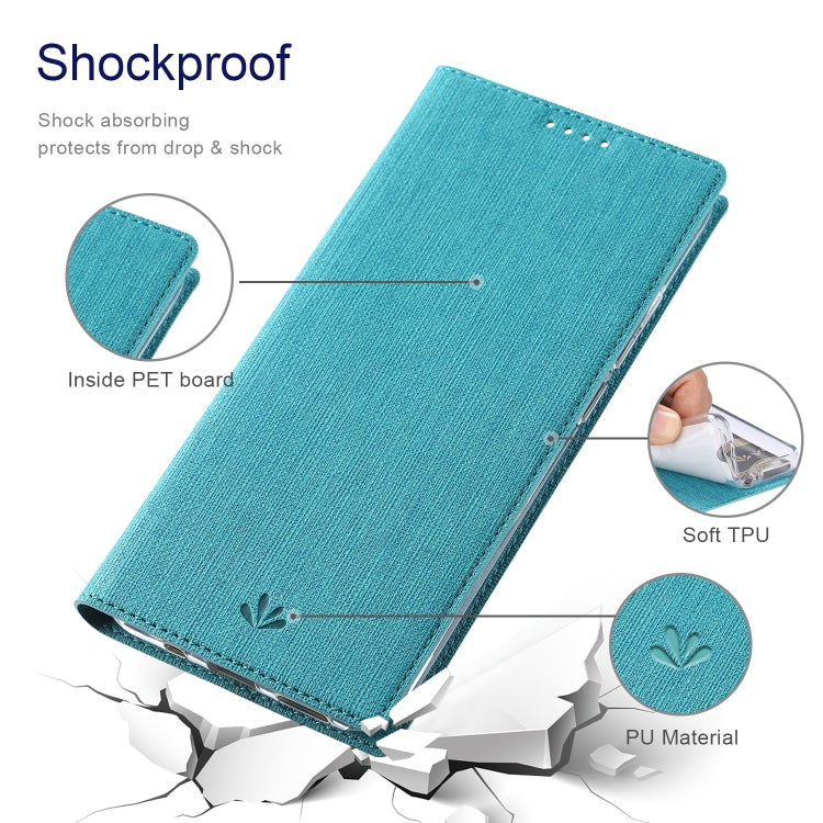 For Sharp Aquos Wish ViLi DMX Series Shockproof TPU + PU Leather Magnetic Attraction Horizontal Flip Case(Blue) - More Brand by ViLi | Online Shopping South Africa | PMC Jewellery | Buy Now Pay Later Mobicred