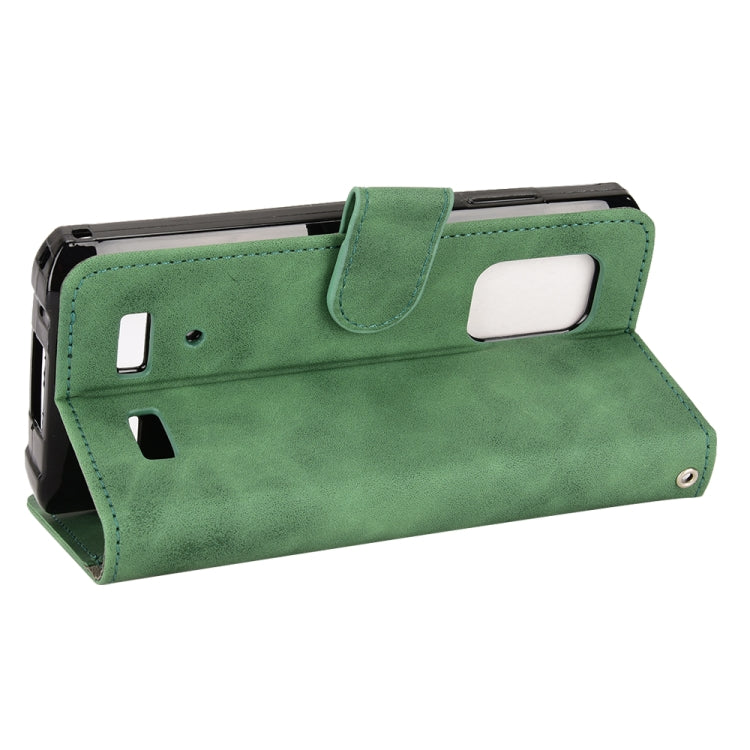 For Ulefone Armor X10 Skin Feel Magnetic Flip Leather Phone Case(Green) - free shipping - PMC Jewellery - Order now!