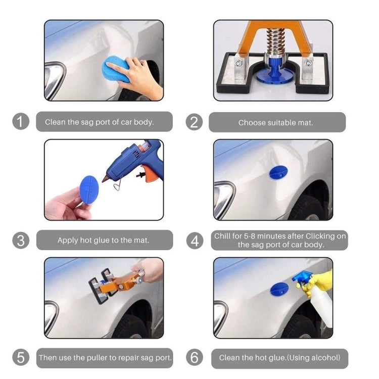N5 104 in 1 Car Paintless Dent Removal Fender Damage Repair Puller Lifter, Plug Type:US Plug - Sheet Metal Tools by PMC TechLife | Online Shopping South Africa | PMC TechLife | Buy Now Pay Later Mobicred