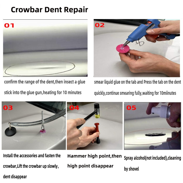 N6 96 in 1 Car Paintless Dent Removal Fender Damage Repair Puller Lifter, Plug Type:US Plug - Sheet Metal Tools by PMC TechLife | Online Shopping South Africa | PMC TechLife | Buy Now Pay Later Mobicred