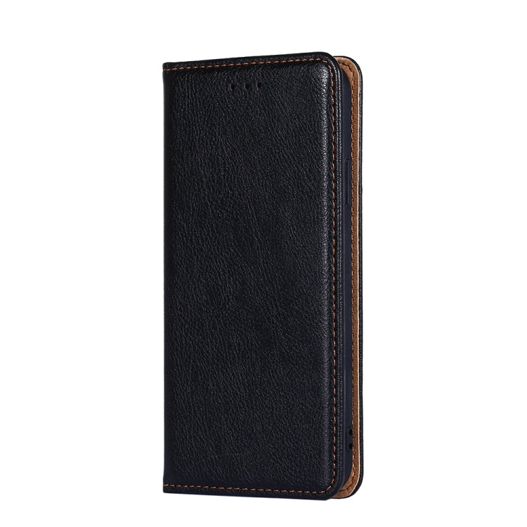 For Blackview A70 Gloss Oil Solid Color Magnetic Leather Phone Case(Black) - More Brand by PMC Jewellery | Online Shopping South Africa | PMC Jewellery