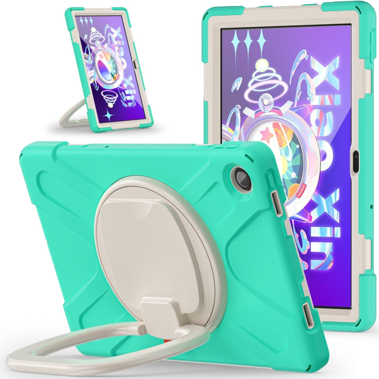 For Lenovo Tab M10 Plus 10.6 3rd Gen 2022 Silicone + PC Protective Tablet Case(Mint Green) - Lenovo by PMC TechLife | Online Shopping South Africa | PMC TechLife | Buy Now Pay Later Mobicred