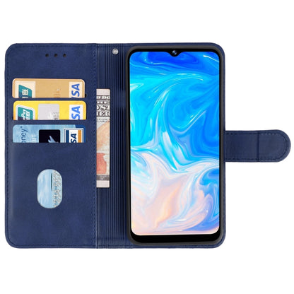 For DOOGEE N40 Pro Leather Phone Case(Blue) - Doogee Cases by PMC Jewellery | Online Shopping South Africa | PMC Jewellery | Buy Now Pay Later Mobicred