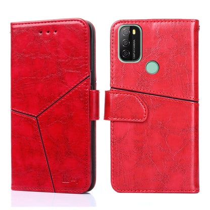 For Blackview A70 Geometric Stitching Horizontal Flip Leather Phone Case(Red) - More Brand by PMC Jewellery | Online Shopping South Africa | PMC Jewellery | Buy Now Pay Later Mobicred