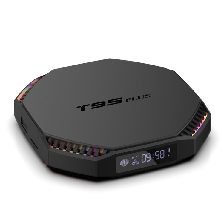 T95 Plus RK3566 Dual Wifi Bluetooth Smart TV Set Top Box, 8GB+128GB(EU Plug) - RK3566 by PMC TechLife | Online Shopping South Africa | PMC TechLife | Buy Now Pay Later Mobicred