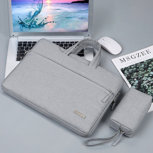 Handbag Laptop Bag Inner Bag with Power Bag, Size:11 inch(Grey) - Other by PMC Jewellery | Online Shopping South Africa | PMC Jewellery | Buy Now Pay Later Mobicred