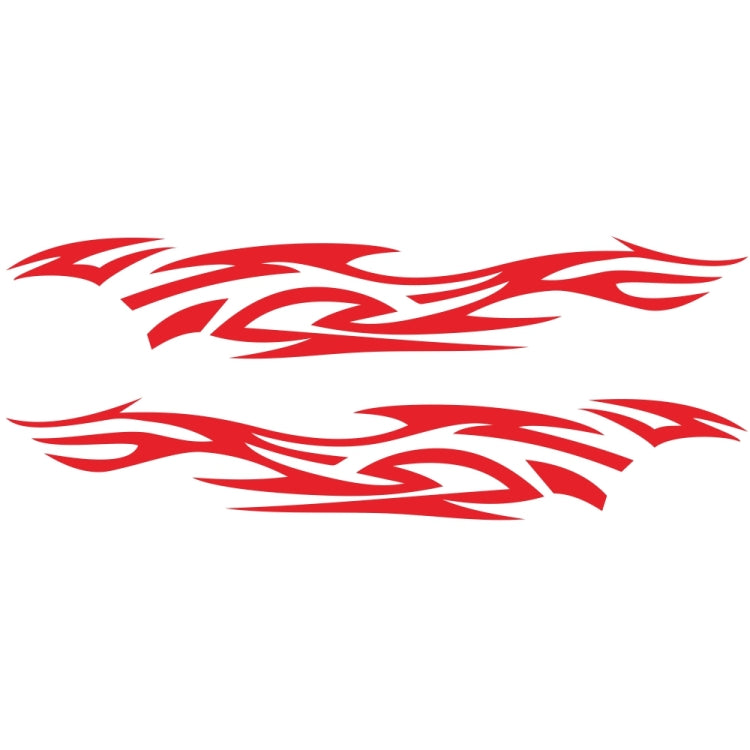 2 PCS/Set D-521 Fire Totem Pattern Car Modified Decorative Sticker(Red) - Decorative Sticker by PMC TechLife | Online Shopping South Africa | PMC TechLife | Buy Now Pay Later Mobicred