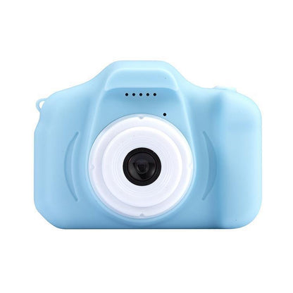 X2S 2.0 Inch LCD Screen Mini Children Camera Digital Camera, Resolution:HD Single Camera 1300W+ 32G Memory Card + Card Reader + Cartoon Stickers(Blue) - Children Cameras by PMC Jewellery | Online Shopping South Africa | PMC Jewellery | Buy Now Pay Later Mobicred