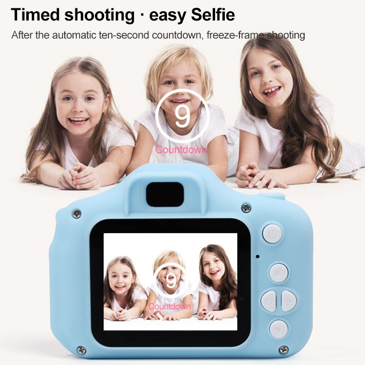 X2S 2.0 Inch LCD Screen Mini Children Camera Digital Camera, Resolution:HD Single Camera 1300W+ 32G Memory Card + Card Reader + Cartoon Stickers(Yellow) - Children Cameras by PMC TechLife | Online Shopping South Africa | PMC TechLife | Buy Now Pay Later Mobicred