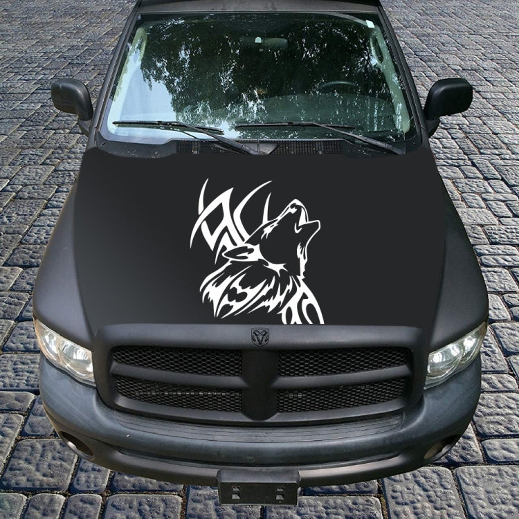 D-967 Wolf Tribe Pattern Car Modified Decorative Sticker(White) - Decorative Sticker by PMC TechLife | Online Shopping South Africa | PMC TechLife | Buy Now Pay Later Mobicred