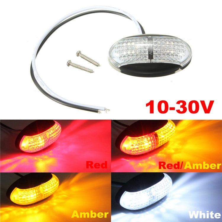 4 PCS MK-184 DC10-30V Truck Two-color Side Clearance Maker Light(Yellow Shell Yellow Light) - Clearance Lights by PMC TechLife | Online Shopping South Africa | PMC TechLife | Buy Now Pay Later Mobicred